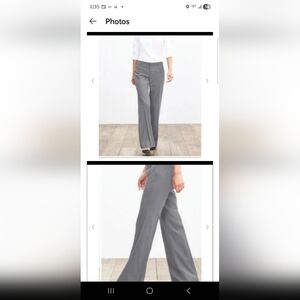 Banana Republic Brown Zippered Trousers